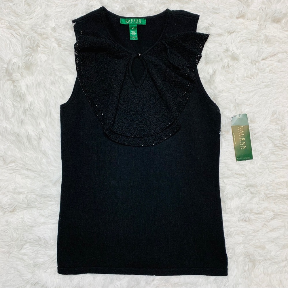 Lauren Ralph Lauren | Sleeveless Embellished Neck